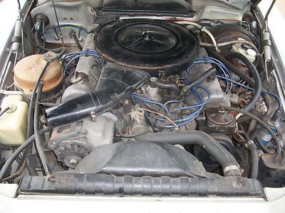 NO RESERVE 1975 MERCEDES 450 SLC V-8 SUNROOF, image 23