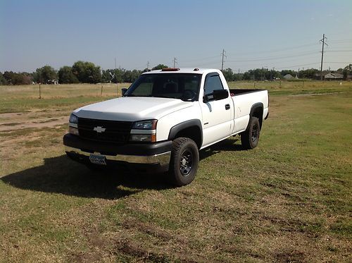 2006 chevy 2500hd regular cab duaramax/allison 4x4 built transmission