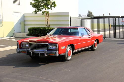 1978 cadillac eldorado biarritz-rare barn find-low miles-extra clean-no reserve