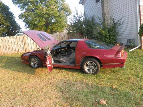 1987 z28 chevrolet camaro iroc z t tops 87 5.0 tuned port injection