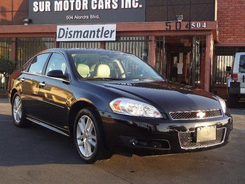 2013 chevrolet impala ltz damaged salvage runs! cooling good only 12k miles l@@k