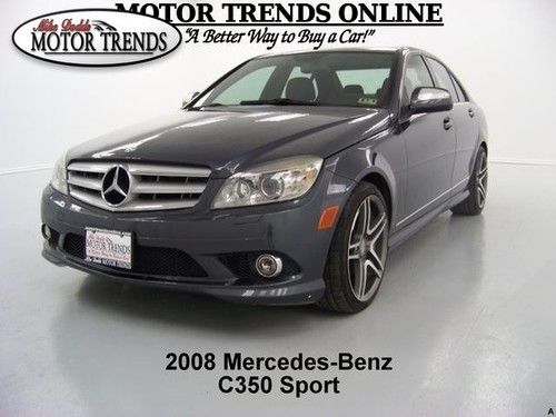 2008 sport sunroof leather htd seats upgraded wheels mercedes benz 79k houston