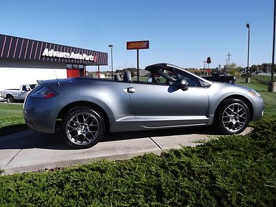 2007 mitsubishi eclipse spyder gt convertible 3.8 v6 5 spd. bbs wheels clean