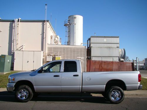 2007 dodge ram 2500 st quad cab long bed 4x4 6.7l diesel 6-speed pickup