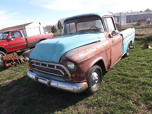 57 1957 chevy chevrolet cameo pickup truck***no reserve***