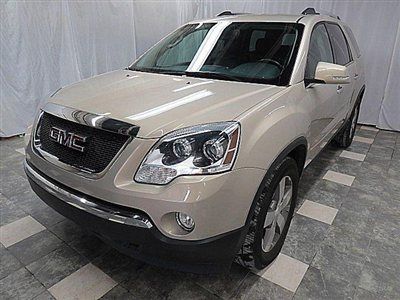 2012 gmc acadia slt2 awd  49k camera leather 3rd row seats 4x4 captain seats