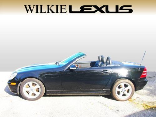 2001 mercedes-benz slk320 base convertible 2-door 3.2l