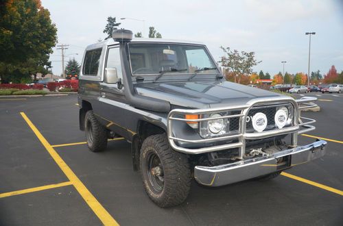 1988 bj74 turbo diesel land cruiser with mods