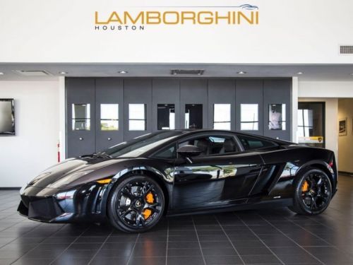 2012 lamborghini gallardo lp550-2 e-gear coupe black orange calipers nav camera