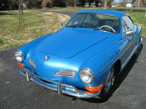 1970 karmann ghia restored