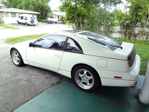 1990 z3 300zx 2+2 white with tan leather