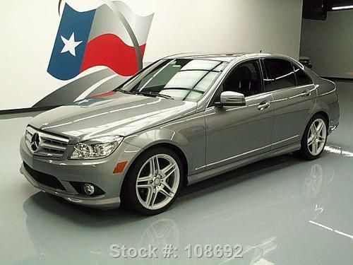 2010 mercedes-benz c300 sport p1 htd seats sunroof 38k! texas direct auto