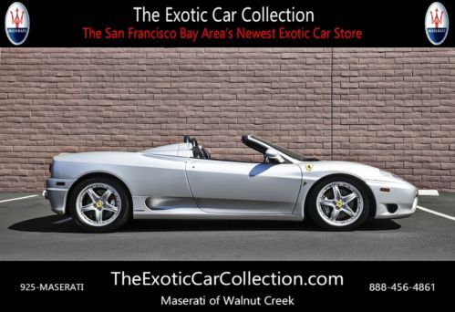 2003 ferrari 360 modena spider f1 $198,000 msrp +