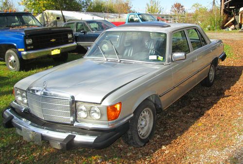 1979 mercedes benz 300 SD Turbo Diesel sedan drive restore or parts car, image 4