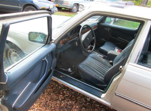 1979 mercedes benz 300 SD Turbo Diesel sedan drive restore or parts car, image 7