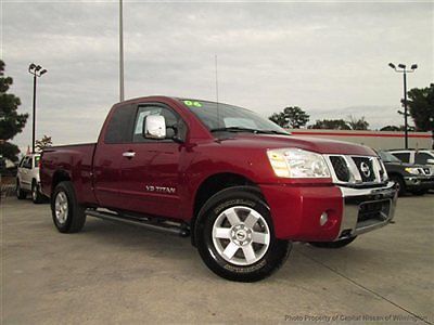 2006 nissan titan 4wd le local trade clean