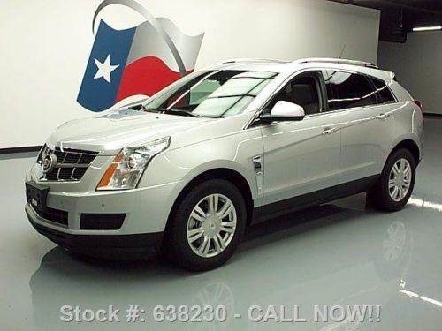 2010 cadillac srx lux pano sunroof nav rear cam 15k mi texas direct auto