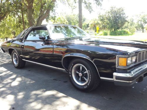 1976 pontiac lemans sport coupe 2-door 5.7l