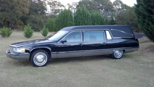 1996 cadillac fleetwood hearse superior