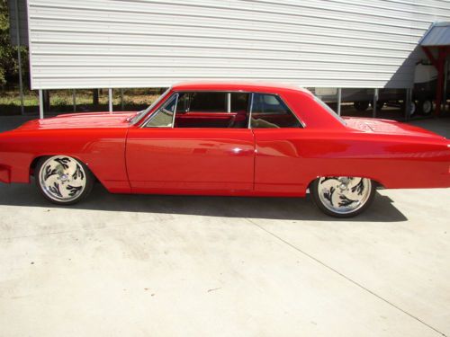 Pro-touring street rod - air ride - a/c &amp; heat - 4 wheel power disc brakes