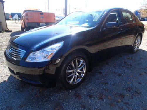 2007 infiniti g35x, salvage damaged, wrecked. crashed, runs and drives, sedan