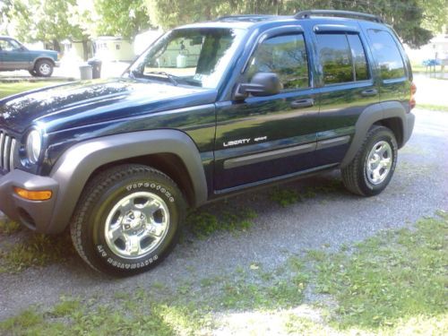 2003 jeep liberty limited sport utility 4-door 3.7l