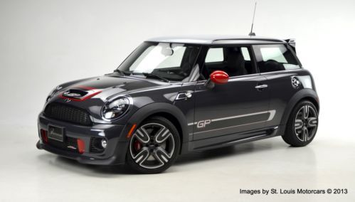 2013 mini john cooper works gp 1 of 2000 worldwide thunder grey recaros as-new!