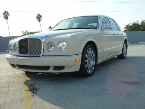 2006 bentley arnage red label beige/beige 34k miles no reserve