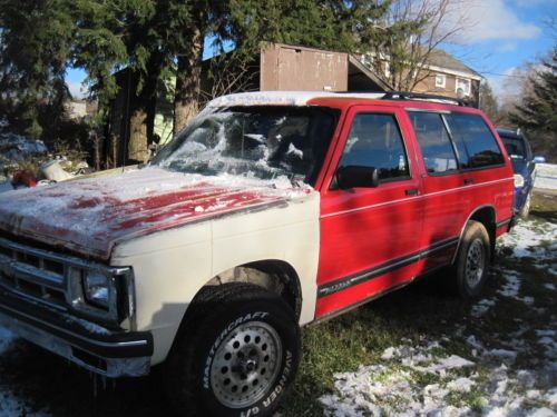 1993 chevrolet blazer s10