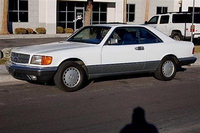 1988 mercedes 560sec   *** excellent condition *** low miles