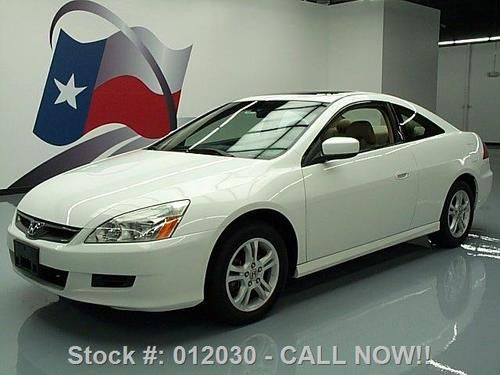 2006 honda accord ex coupe auto sunroof htd leather 61k texas direct auto