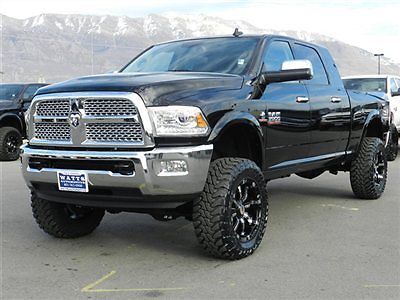 Dodge ram mega cab cummins diesel laramie 4x4 custom new lift wheels tires nav