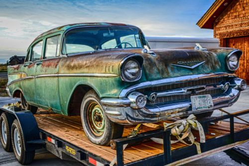 1957 chevrolet bel air base hardtop 4-door 265 3-speed