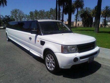 2006 range rover white 200-inch limousine for sale #2419