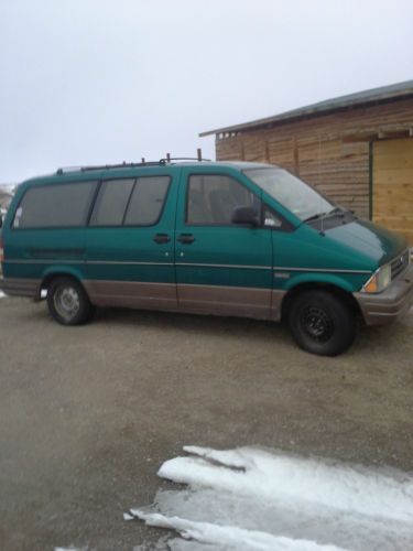 1994 ford aerostar van green fair condition pw pl awd brand new tires 279k