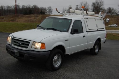 1 owner 4.0 v6 reg cab automatic campershell ladder rack clean nice