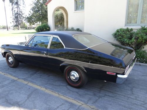 1972 chevrolet nova numbers matching