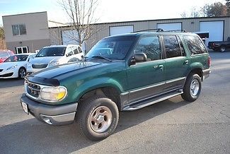 1999 ford explorer xlt 4x4 grn/gry 234k miles looks runs v nice no reserve