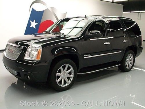 2011 gmc yukon denali sunroof nav rear cam 20&#039;s 38k mi texas direct auto