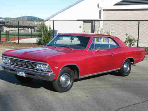 1966 Chevrolet Malibu 2 door HT  1 owner car, image 11