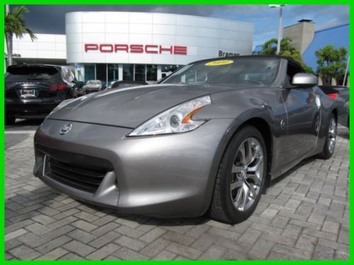 10 platinum graphite 3.7l v6 automatic 370-z convertible *heated &amp; cooled seats