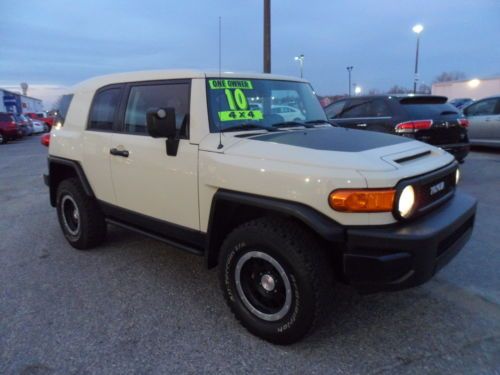 2010 toyota fj cruiser trail teams local trade in