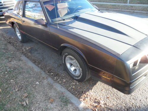 1988 chevrolet monte carlo ss coupe 2-door 5.0l