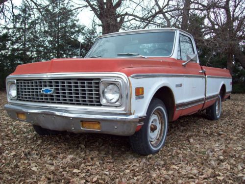 1971 chevrolet c-10 cheyenne 350 v8 auto a/c ps original