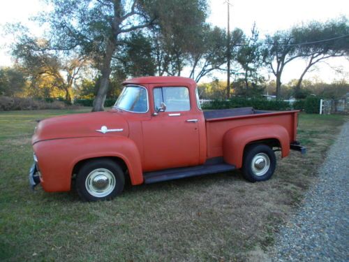 1956 ford f100 big window truck pickup rat rod hot ratrod farm rare hotrod barn