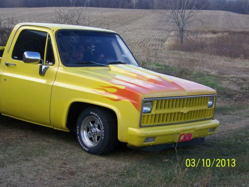1981 chevy short bed custom pick-up
