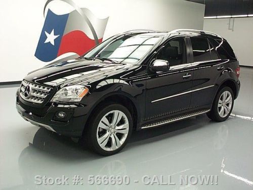 2010 mercedes-benz ml350 p2 sunroof nav rear cam 44k mi texas direct auto