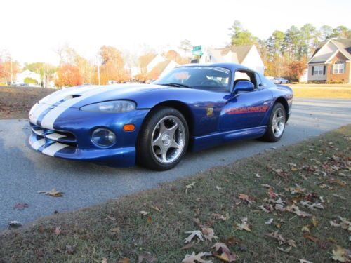 1996 dodge viper gts indy pace car