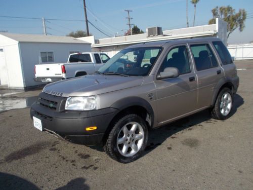 2002 land rover freelander, no reserve