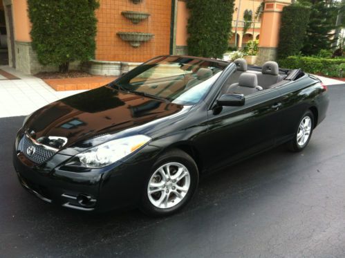 2007 toyota solara sle convertible 2-door 3.3l clean car no reserve!!!